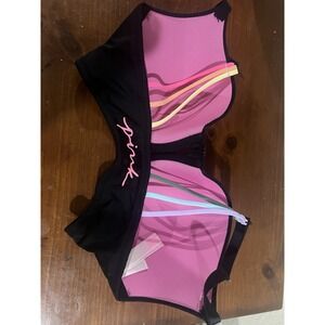Victoria's Secret Pink Wear Everywhere Push Up Bra 36DD New Adjustable Neon